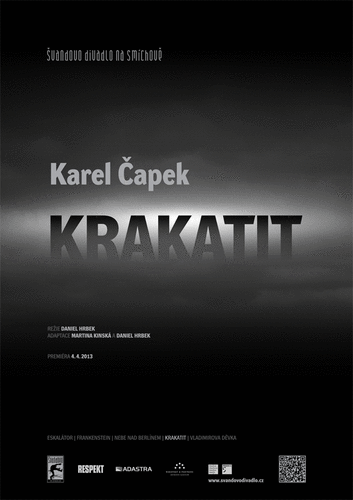 Premiéru adaptace Čapkova Krakatitu přesunuli u Švandů na září