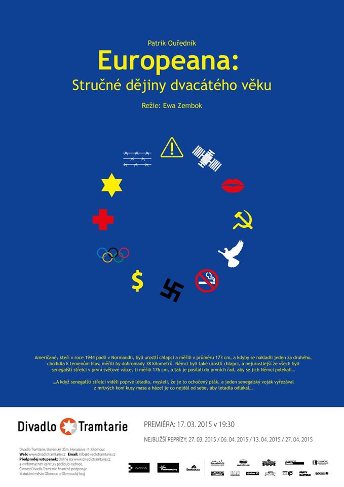 Olomoucké Divadlo Tramtarie uvede v premiéře hru Europeana