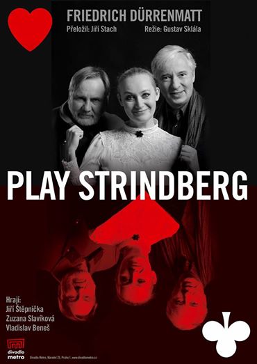 Divadlo Metro uvede 20. února premiéru hry Play Strindberg