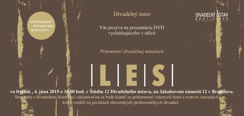 Interaktívne DVD Les otvára divadelný archív širokej verejnosti