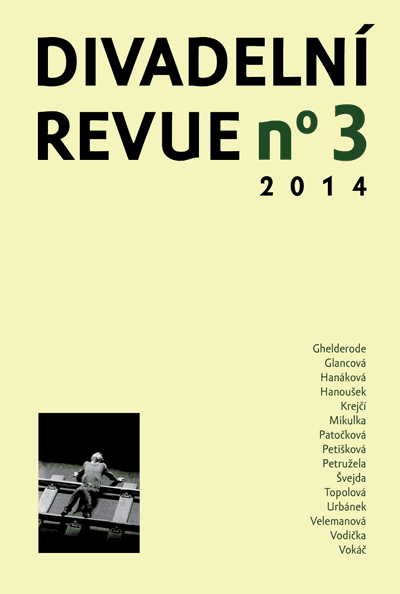 Vyšla Divadelní revue 3/2014