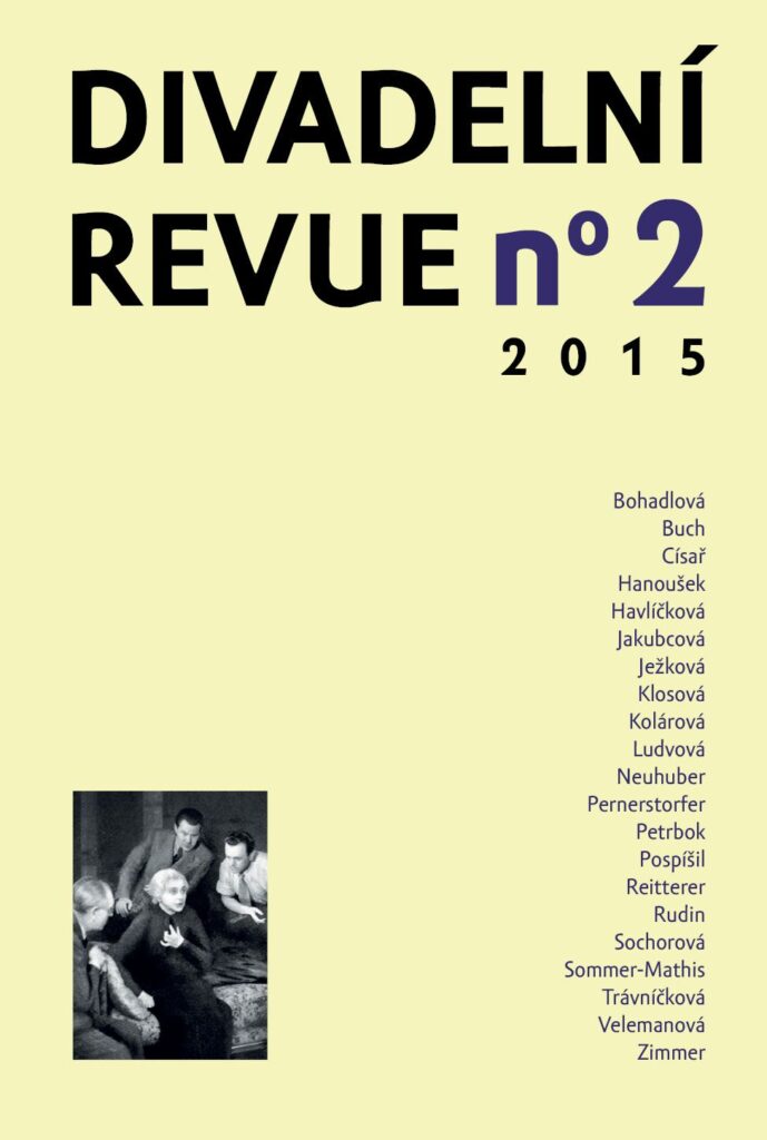 Vyšla Divadelní revue 2/2015