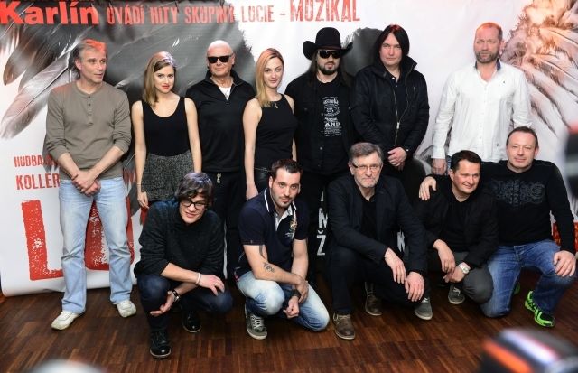 V muzikálu o kapele Lucie si zahrají Poláková, Vaculík i Korn