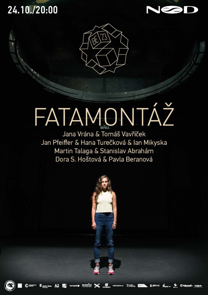 Fatamontáž v NoDu bude montovat a demontovat zvuk, pohyb lidského těla, světlo a prostor