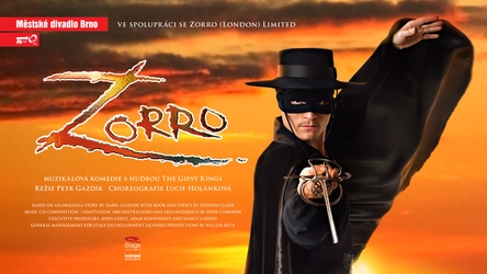 Tajemný Zorro vstoupí na brněnské jeviště s melodiemi Gipsy Kings