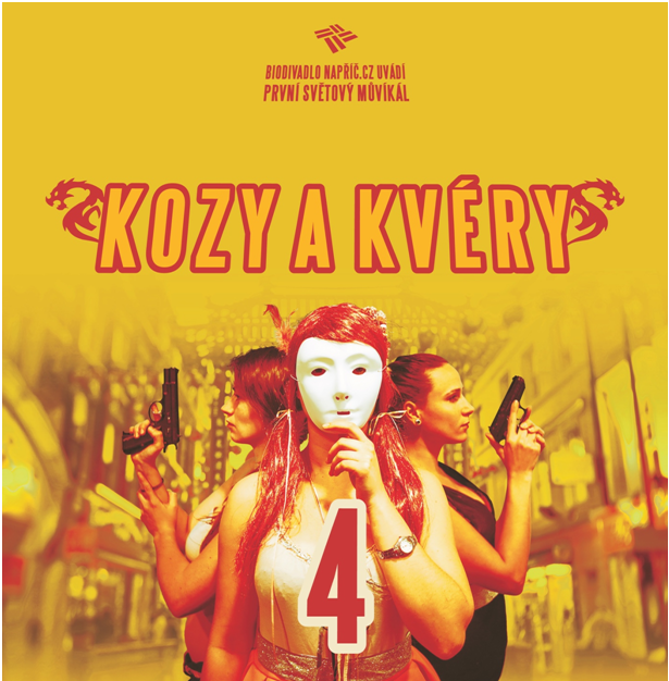 Bio divadlo Napříč.cz uvede premiéru inscenace Kozy a Kvéry 4