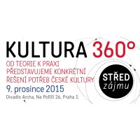 Střed zájmu: KULTURA 360° od teorie k praxi. Představujeme konkrétní řešení potřeb české kultury