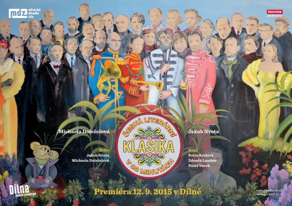 Zlínskou Dílnu otevře premiéra České literární klasiky v 90 minutách