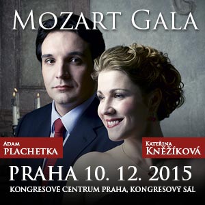 V Kongresovém centru se uskuteční gala koncert věnovaný opernímu dílu Wolfganga Amadea Mozarta