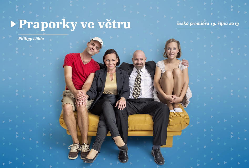 Divadlo v Kladně v premiéře uvede hru Praporky ve větru