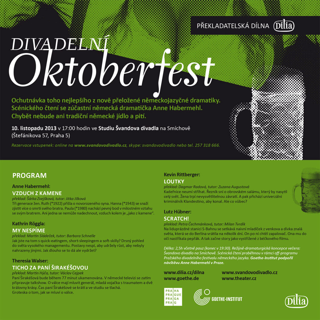 Divadelní Oktoberfest se blíží