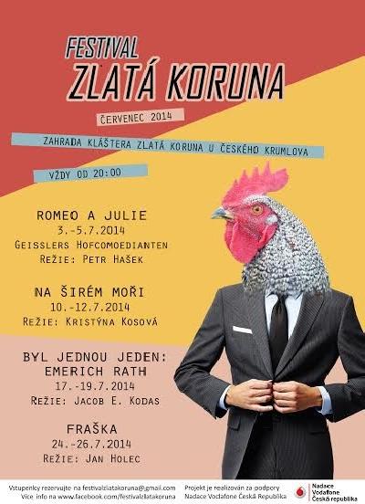 Klášter Zlatá Koruna znovu ožije festivalem mladých divadelníků