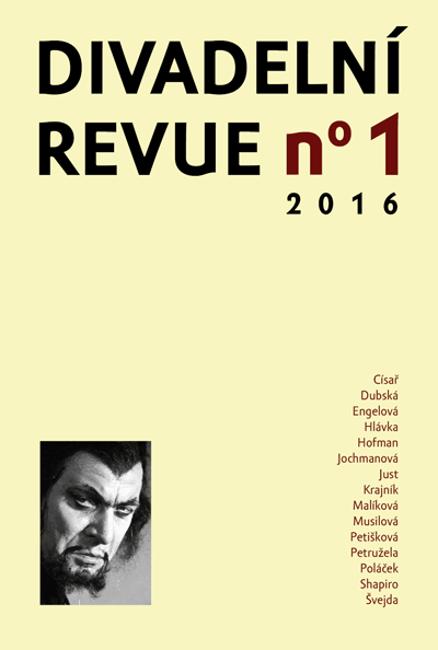 Vyšla Divadelní revue 1/2016