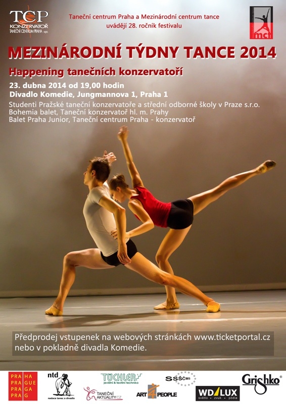 Mezinárodní týdny tance 2014 – Happening tanečních konzervatoří