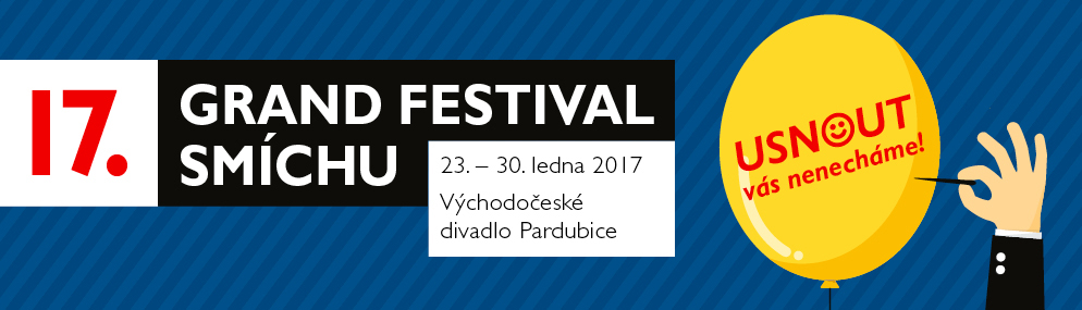 V Pardubicích startuje 17. ročník GRAND Festivalu smíchu