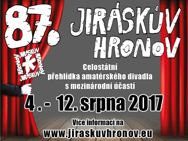 Jiráskův Hronov 2017 – nabídka seminářů