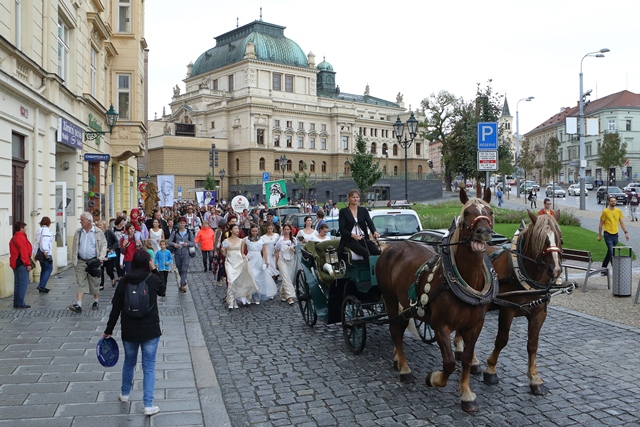 Průvod Vendelín zahájil počtvrté novou kulturní sezonu v Plzni