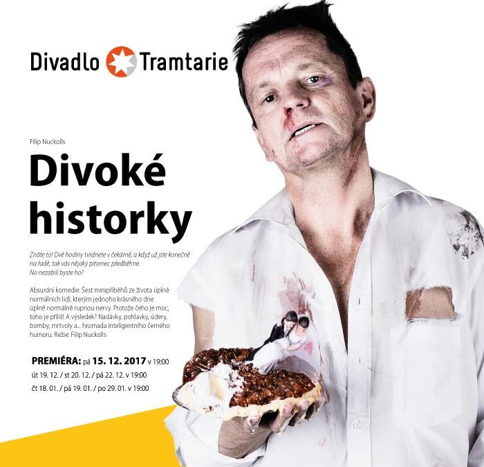 Divadlo Tramtarie uvede v premiéře černou komedii Divoké historky