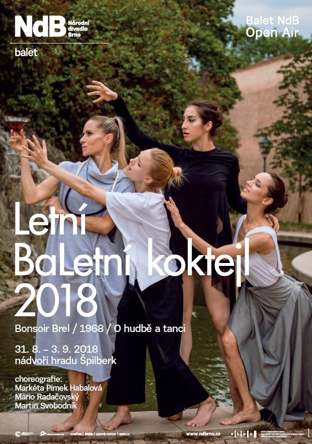 Balet Národního divadla Brno open air: Letní BaLetní koktejl 2018