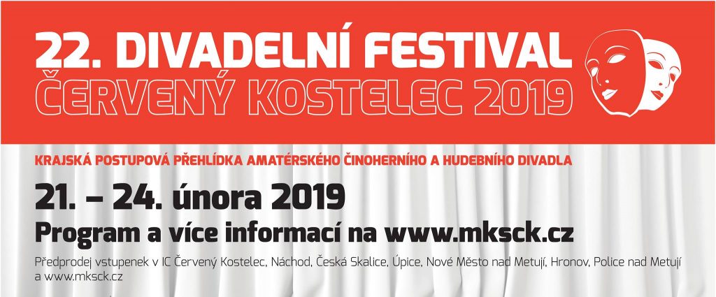 Divadelní festival Červený Kostelec 2019