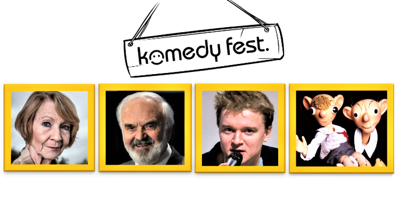 Komedy fest 2019 ocení Kolářovou, Svěráka, Kolečka i Spejbla a Hurvínka