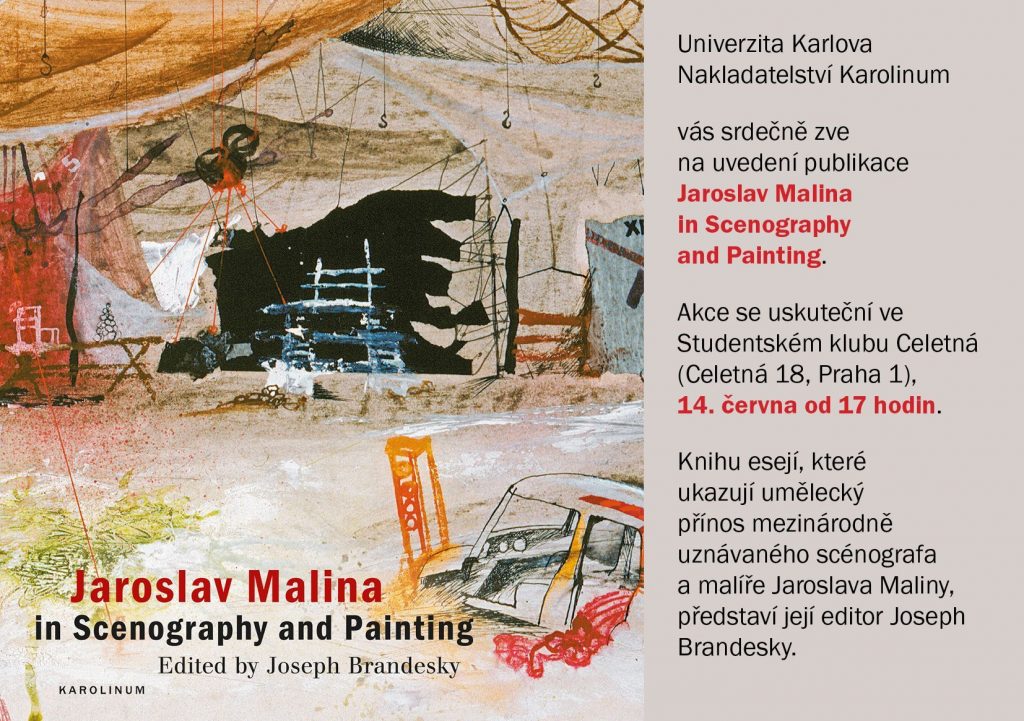 Vyšla publikace Jaroslav Malina in Scenography and Painting