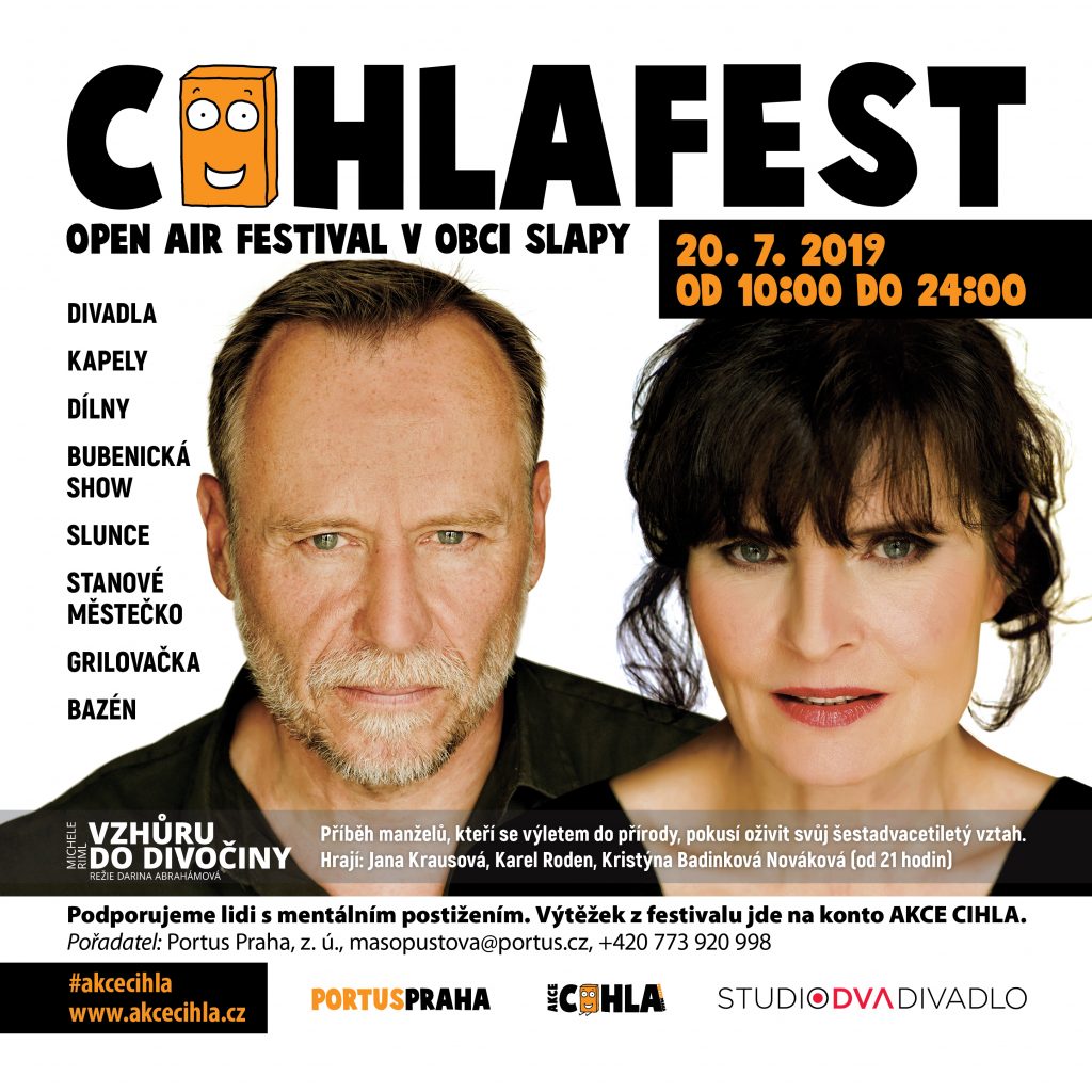 Karel Roden a Jana Krausová lákají na multižánrový festival CIHLAFEST