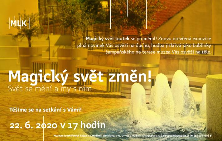 Muzeum loutkářských kultur v Chrudimi otevírá proměněnou stálou expozici Magický svět loutek