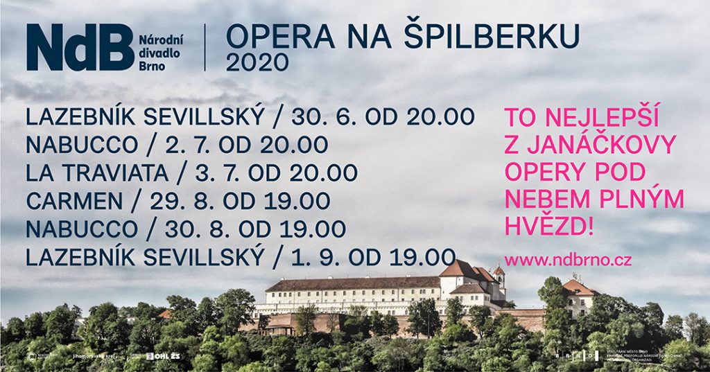 Opera na Špilberku a výjimečné léto plné her ve všech budovách Národního divadla Brno