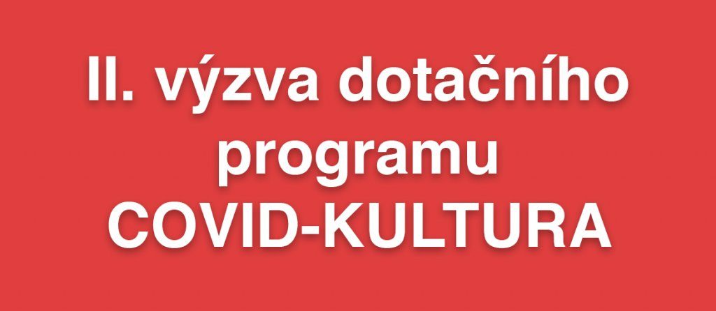 Ministerstvo průmyslu vyhlásilo druhou výzvu programu COVID kultura