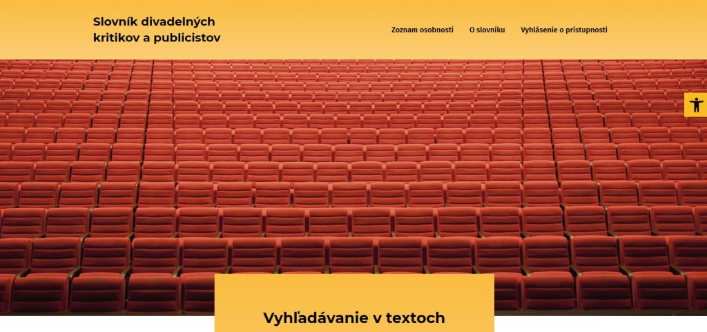 Divadelný ústav Bratislava: Spustili sme online Slovník divadelných kritikov a publicistov