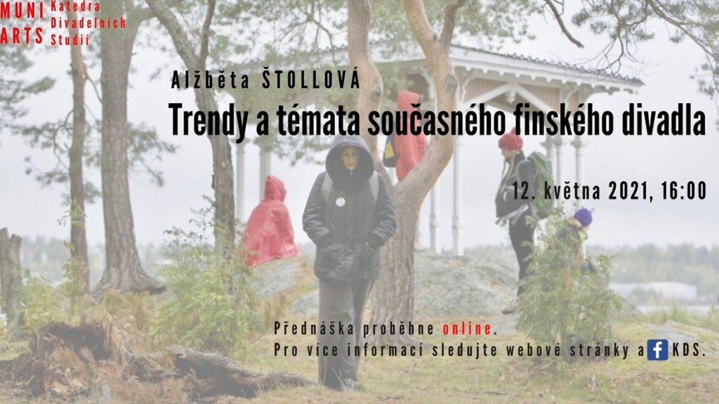 Pozvánka na online přednášku: Trendy a témata současného finského divadla