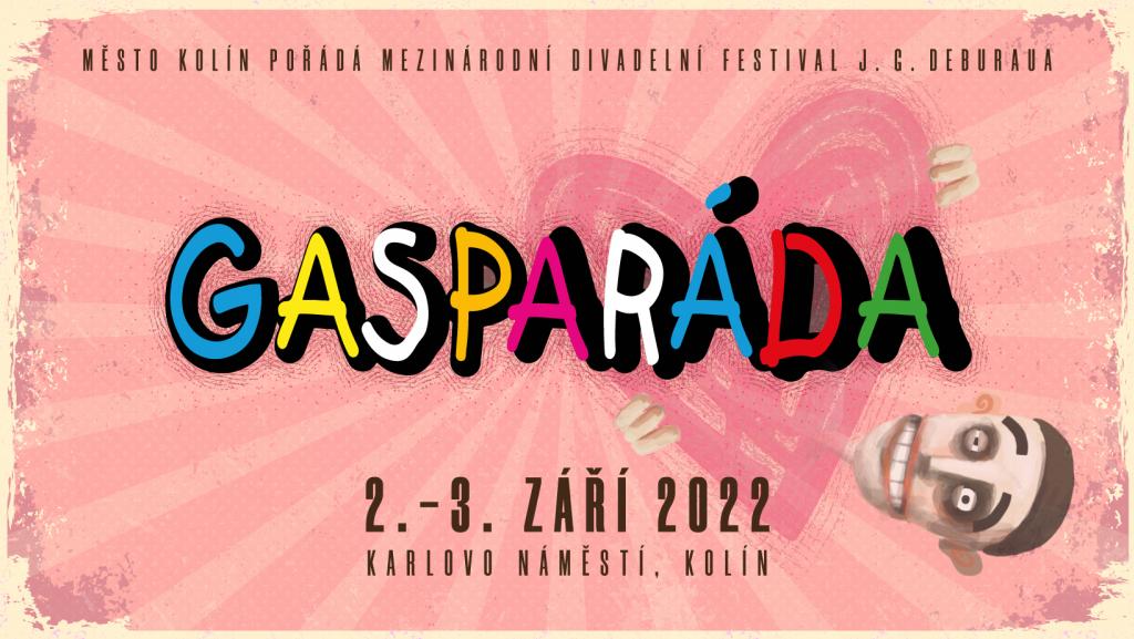 Kolín bude na začátku září hostit divadelní festival Gasparáda