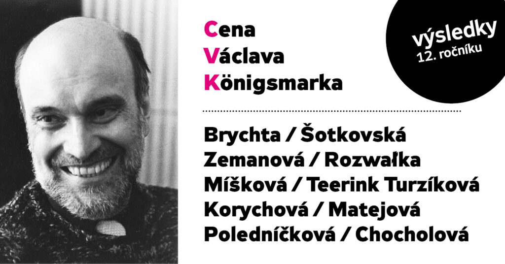 Výsledky 12. ročníku soutěže Teatrologické společnosti o Cenu Václava Königsmarka