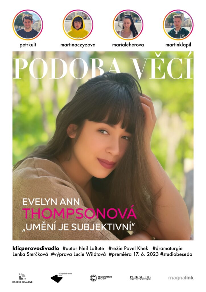 Klicperovo divadlo uvede jako poslední premiéru sezony Podobu věcí