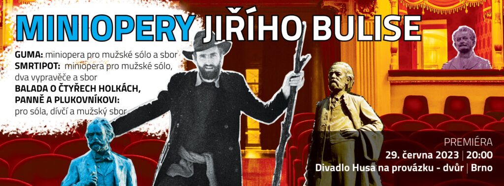 Brněnský soubor Ensemble Opera Diversa nastudoval tři miniopery skladatele Jiřího Bulise