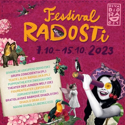 Festival Radosti: druhý ročník mezinárodní soutěžní přehlídky pořádané Divadlem Radost