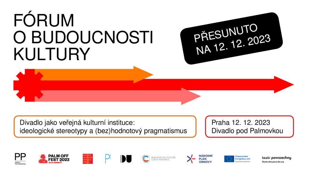 Pozvánka na Fórum o budoucnosti kultury 2023
