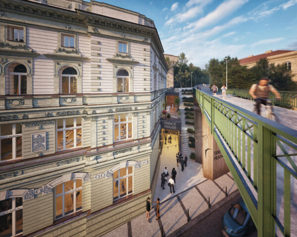 Praha 3 vypsala tendr na přestavbu bývalých lázní na Dům tance