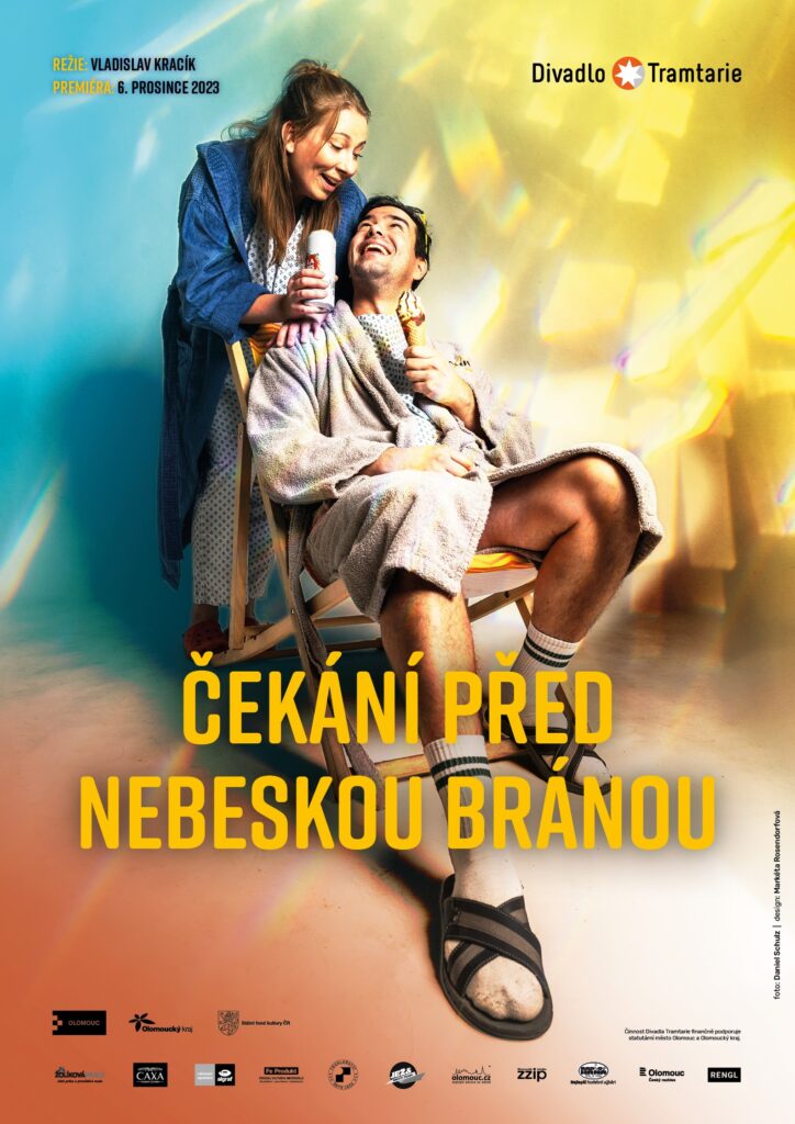 Druhou premiérou jubilejní 20. sezony Divadla Tramtarie je komedie Čekání před nebeskou bránou