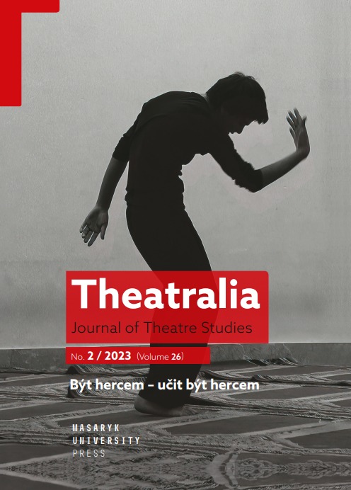 Vyšlo další číslo časopisu Theatralia (2023/2)