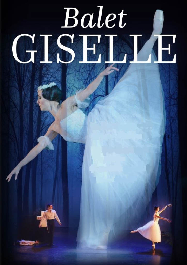 Uvedení baletu Giselle v divadle U Hasičů