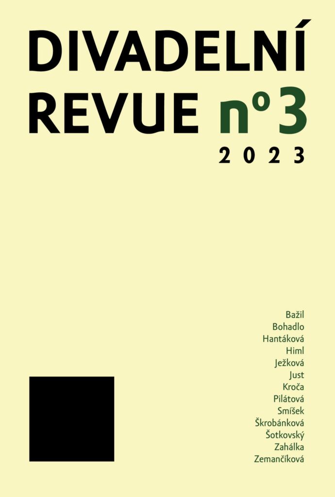 Vyšla Divadelní revue 3/2023