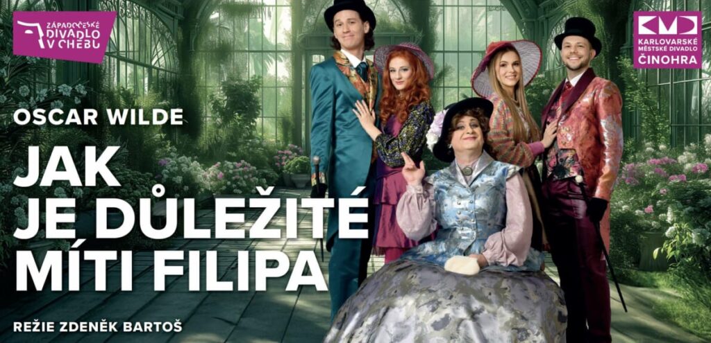 Západočeské divadlo v Chebu uvede v premiéře komedii Oscara Wildea Jak je důležité míti Filipa