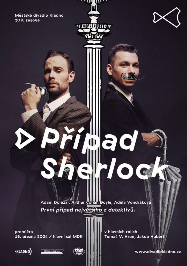 Městské divadlo Kladno uvede v premiéře hru Adama Doležala Případ Sherlock