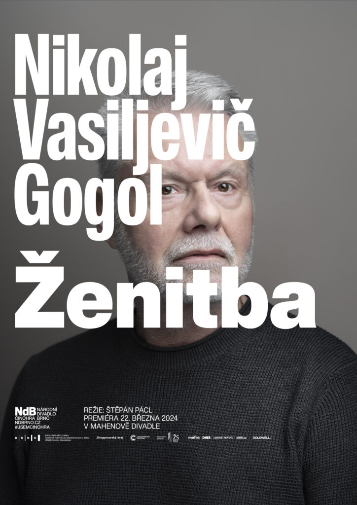 Na jeviště Mahenova divadla se po 30 letech vrací Gogolova komedie Ženitba
