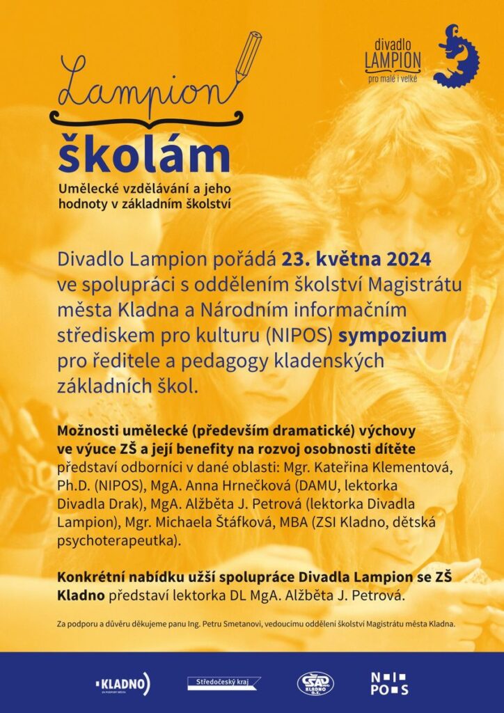 Divadlo Lampion pořádá sympozium pro ředitele a pedagogy kladenských základních škol