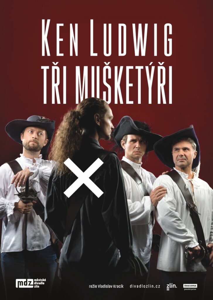 Tři mušketýři v Městském divadle Zlín: klasika v komediálním hávu