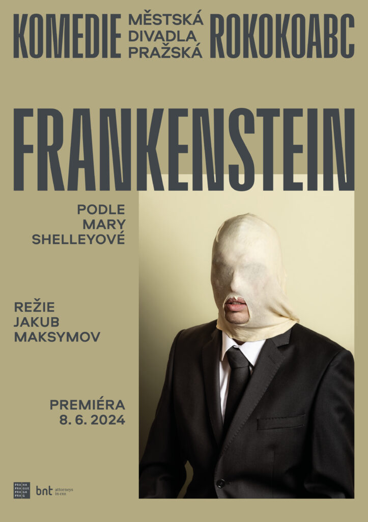 Městská divadla pražská uvedou v Komedii nové zpracování kultovního románu Mary Shelleyové Frankenstein