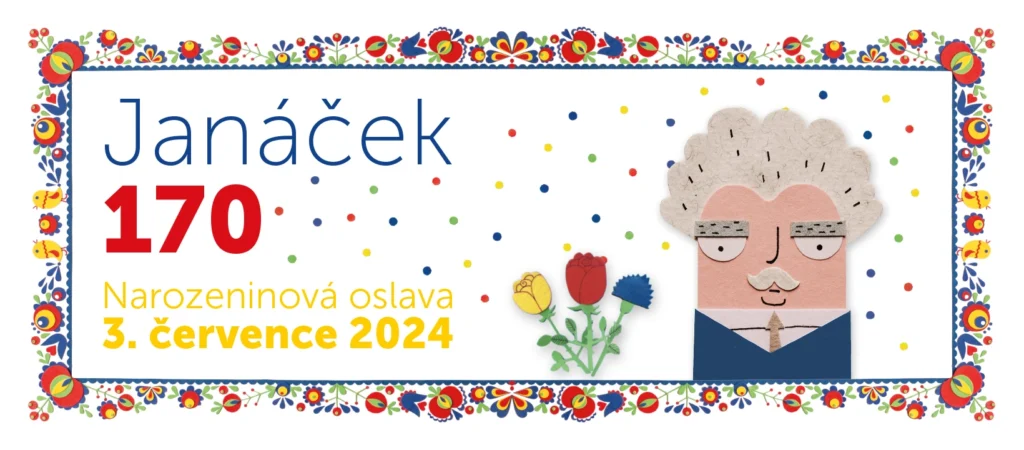 Janáček 170: oslavte 3. července Janáčkovy 170. narozeniny na piazzettě před Janáčkovým divadlem v Brně